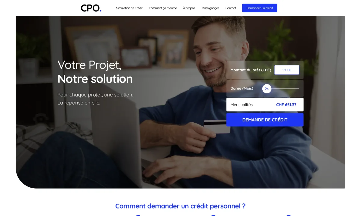 CPO Credits